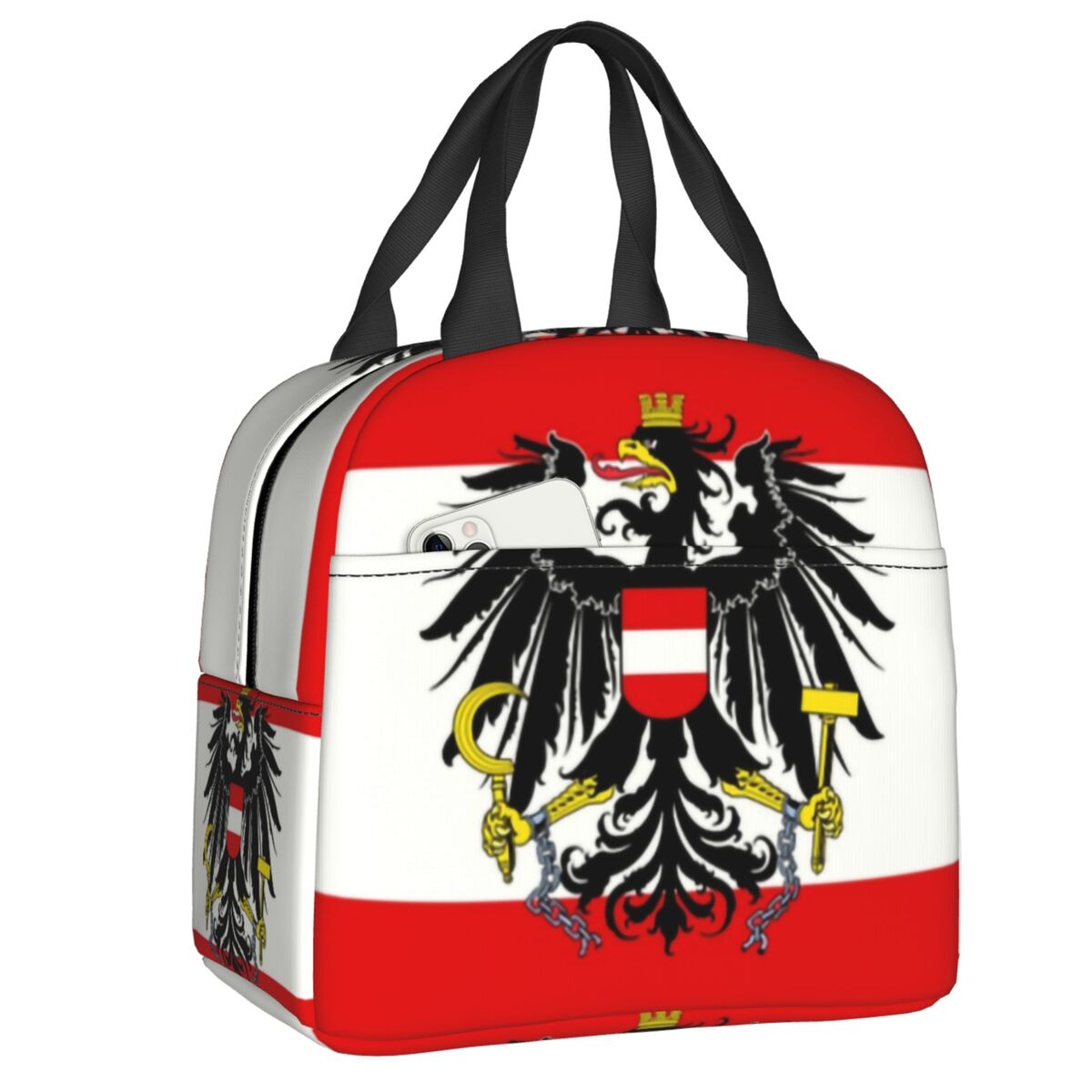 Tote Bag Sublimation - Torba Termiczna na Lunch z Własną