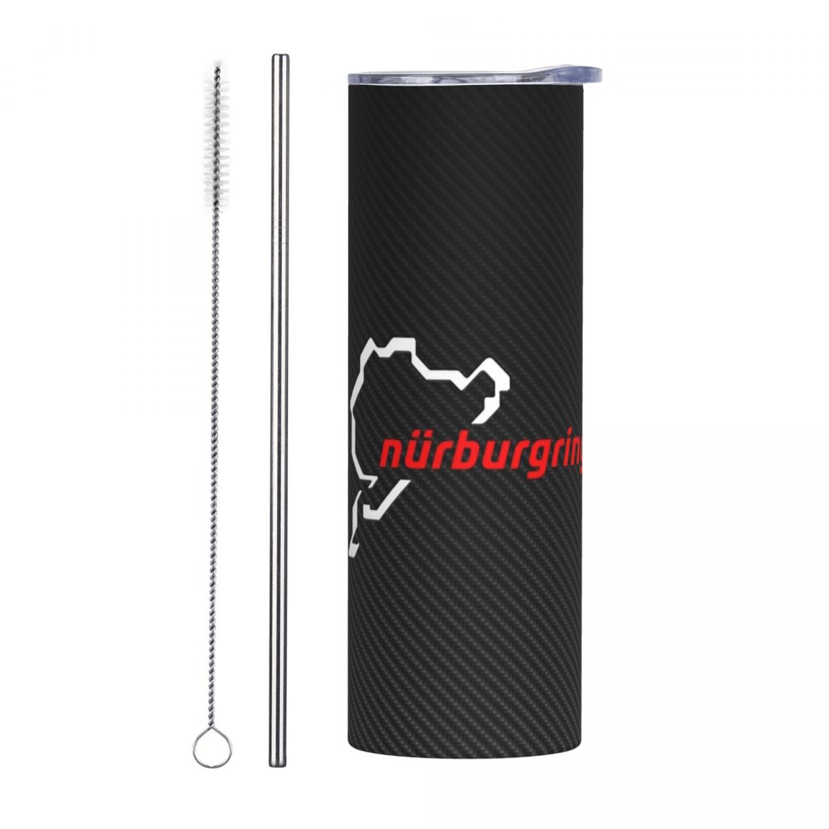 Tumbler 20Oz White - Nurburgring Kubek termiczny z włókna węglowego,