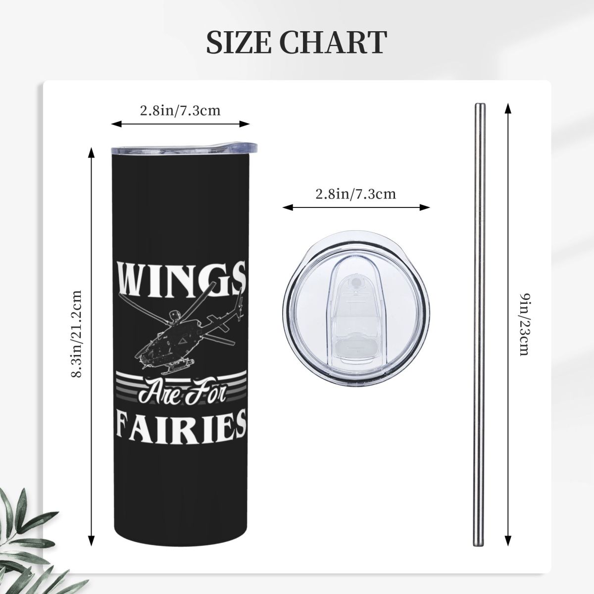 Skrzydła są dla wróżek - Pilot – Tumbler 20Oz White recenzja i cena