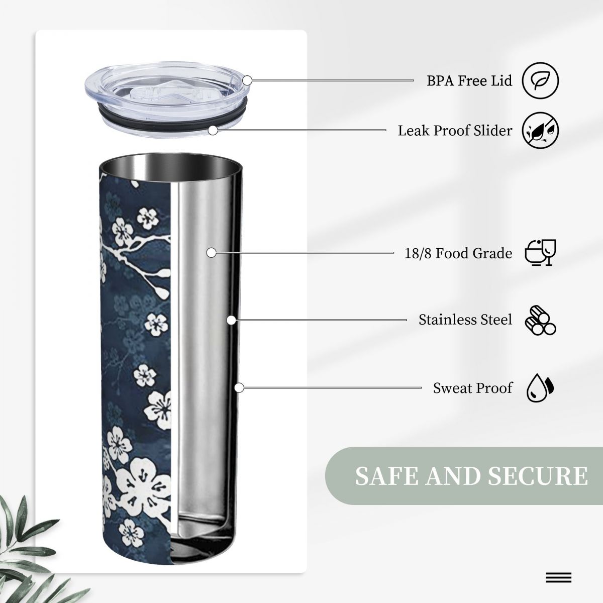 Kubek termiczny ze stali nierd – Tumbler 20Oz White recenzja i cena